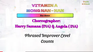 VITAMIN A ( Mong Nan Nan)- Line Dance