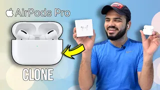 Perfect AirPods Pro Clone Unboxing + Review in Hindi