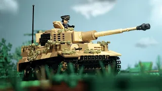 FURY | Lego Battle  - WW2 - stop motion
