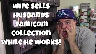 Wife Sells Husbands 1000+ Famicom (NES) Games While He Works! | RGT 85