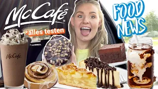 ZU LECKER! 😋 ALLES von MC CAFÉ bei MC DONALDS testen! FOOD NEWS 2022! Donuts 🍩, veganer Kuchen 🍰