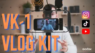 Godox VK1-LT Vlogging Kit | Transform your smartphone into a recording studio!