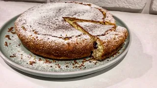 Healthy cottage cheese and banana cake. Delicious dessert that you can enjoy anytime | CookAtHome