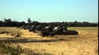 Артиллерия ВСУ обстрелюет позиции ополчения Донбасса