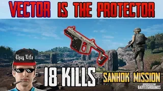 VECTOR IS THE PROTECTOR - Shroud wins solo FPP SANHOK MISSION [26 Jun] - PUBG HIGHLIGHTS TOP 1 #125