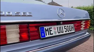 Mercedes Benz w126 coupe 500 sec