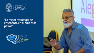 Dr. Hernán Aldana, “La mejor estrategia de enseñanza en el aula es la pasión”