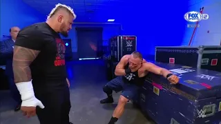 Solo Sikoa ataca a Ridge Holland en Backstage - WWE Smackdown 23/06/2023 (En Español)