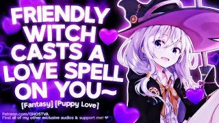 💜(F4A) Friendly Witch Accidentally Casts A Love Spell On You~ [Puppy Love] [ASMR Roleplay]