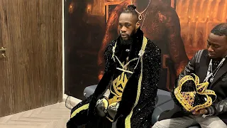 Behind the scenes of Deontay Wilder vs Joesph Parker and Parker team comes 2 locker room after fight