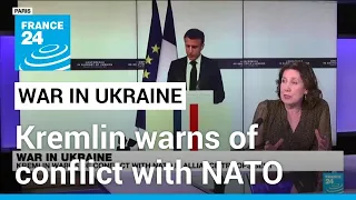 Kremlin warns of conflict with NATO if alliance troops fight in Ukraine • FRANCE 24 English