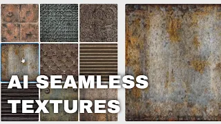 AI created SEAMLESS textures - WithPoly