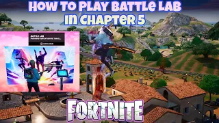 How To Play Battle Lab In Fortnite Chapter 5 (PATCHED IN 28.20 Update)  #fortnite