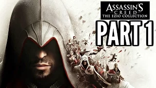 Assassin's Creed II Walkthrough Part 1 - INTRO 1 HOUR! (The Ezio Collection PS4 Pro Gameplay)