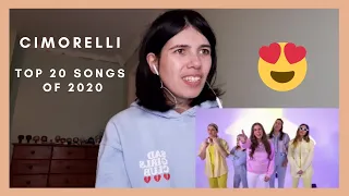 REACTION: Cimorelli - Top 20 Songs of 2020 (Over Four Chords)