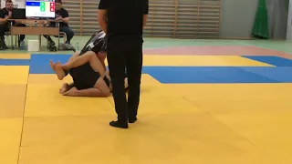 Mateusz Flejterski - ALMMA 162 Oborniki Śląskie, No Gi, 70kg (pierwsza walka)