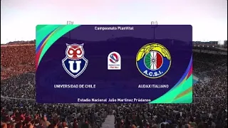 U DE CHILE x AUDAX ITALIANO | campeonato Itaú 2024 fútbol chileno