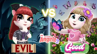 My talking Angela 2 | EVIL Angela VS GOOD Angela | cosplay