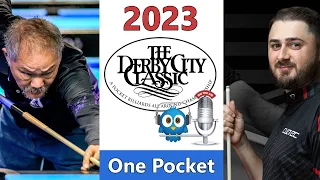 Efren Reyes vs Skyler Woodward - One Pocket - 2023 Derby City Classic rd 12