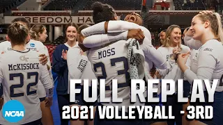 Georgia Tech vs. Ohio State: 2021 NCAA volleyball regional semifinal | FULL REPLAY