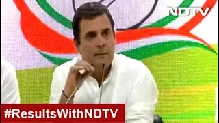 Rahul Gandhi Concedes Defeat In Amethi, Says "Janata Maalik Hai"