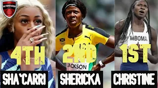 CHRISTINE MBOMA DEFEATS SHA'CARRI RICHARDSON & SHERICKA JACKSON | BRUSSELS DIAMOND LEAGUE 2021