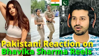 Pakistani React on Bhavika Sharma REELS VIDEOS | Maddam Sir | Reaction Vlogger