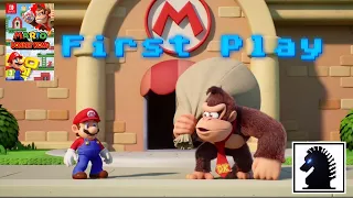 NS First Play - Mario vs.  Donkey Kong - World #1: Mario Toy Company