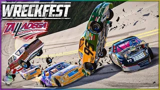 BRUTAL 90s NASCAR at Talladega! | Wreckfest