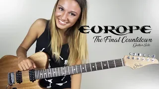 EUROPE-The Final Countdown Guitar Solo Cover