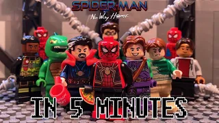 Lego Spider-Man: No Way Home In 5 Minutes