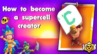 HOW to BECOME a supercell creator? (2024)✨