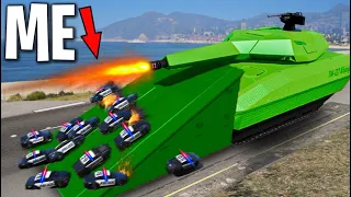 Robbing Banks with Ramp Cars on GTA 5 RP