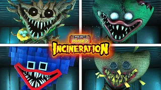 All New HUGGY WUGGY Skins in Project: Playtime Phase 2 Incineration (Showcase)