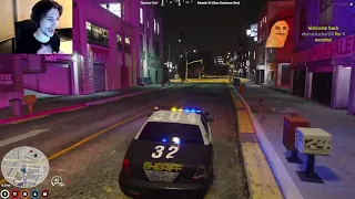 xQc's Take on Cops Recognizing His Voice [GTA RP NoPixel] (CLIP)