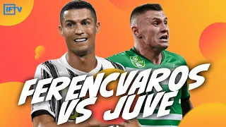 FERENCVAROS VS JUVENTUS UCL LIVE - CHAMPIONS LEAGUE GOAL REACTION