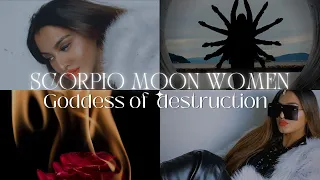 SCORPIO MOON WOMEN -THE GODDESS OF DESTRUCTION  🔱  KALI MA MOON #scorpiomoon #scorpio #astrology