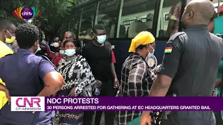 30 NDC supporters granted bail after arrest over protest at EC headquarters