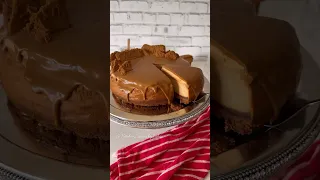 Baked Lotus Biscoff Creamier Cheesecake