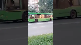 Автобус МАЗ-103 Со Маршрутом 69 Отходит от ост. Питомник и НЕФАЗ-5299