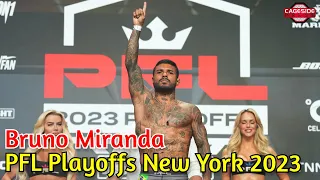 Bruno Miranda Media Day | PFL Playoffs New York 2023