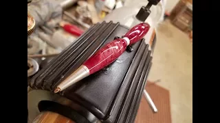 Wood Pen CA Finish and Polishing Techniques