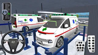 New Police Ambulance Van Hyundai Staria - 3D Driving Class 2024 - best Android gameplay