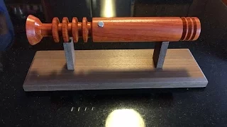 Wood Turning: Creating a Light Saber Hilt