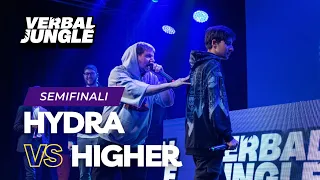 HYDRA vs HIGHER || Verbal Jungle - Freestyle Battle || Semifinali