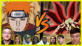 Naruto vs Pain REACTION MASHUP | Naruto Shippuden Ep 162,163 [Animes Center]