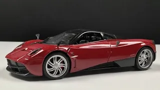 Unboxing of Pagani Huayra 1:24 Welly / 4К