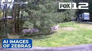 Internet guesses location of missing zebra