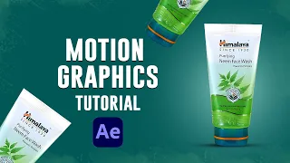 Product Motion Graphics Animation Tutorial