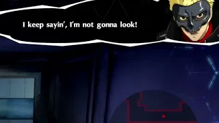 Ryuji looking at Ann's butt | Persona 5 Royal